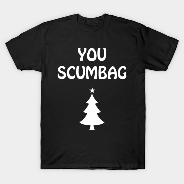 You Maggot Scumbag Couple Matching Christmas T-Shirt by Emilied